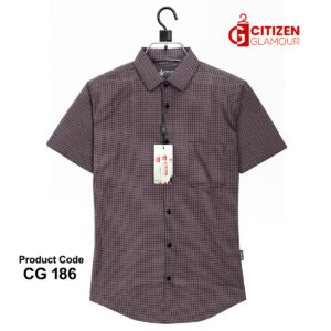CHECK HALF SHIRT [CG-186]